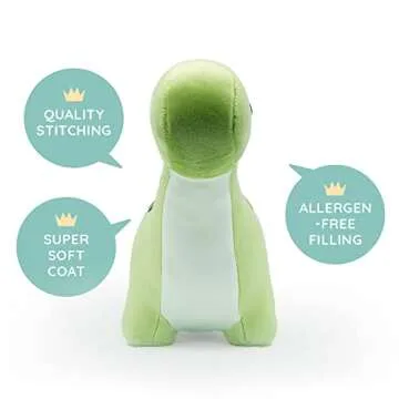 Bellzi Brontosaurus Plush - Adorable Soft Dinosaur Toy