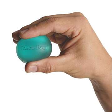 THERABAND Hand Exerciser Ball for Hand, Wrist, and Finger Strengthening