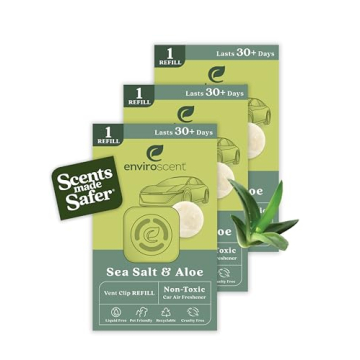 Enviroscent Non-Toxic Car Air Freshener Lasts 30 Days