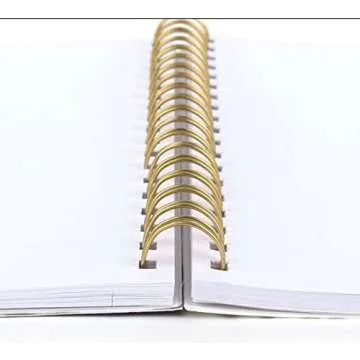 Emily Ley Hardcover Ruled Journal Hardcover , Size 8 1/2" x 10", 96 Doubled Side Pages (Gardening) And TheBeliver Ballpoint Crystal Diamond Pen