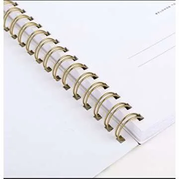 Emily Ley Hardcover Ruled Journal Hardcover , Size 8 1/2" x 10", 96 Doubled Side Pages (Gardening) And TheBeliver Ballpoint Crystal Diamond Pen