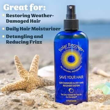 Solar Recover Natural Leave-In Conditioner for Healthy Hair