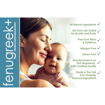 VH Nutrition Fenugreek+ Lactation Supplement for Nursing Moms