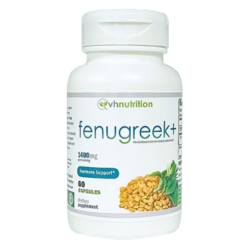 VH Nutrition Fenugreek+ Lactation Supplement for Nursing Moms