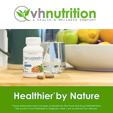 VH Nutrition Fenugreek+ Lactation Supplement for Nursing Moms