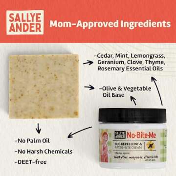 SALLYEANDER No Bite Me! Cream & Soap Set