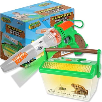 Nature Bound Bug Catcher Vacuum with Light Up Critter Habitat Case for Backyard Exploration - Comple...