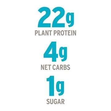 No Cow Protein Bar Vanilla Caramel - High Protein and Low Sugar