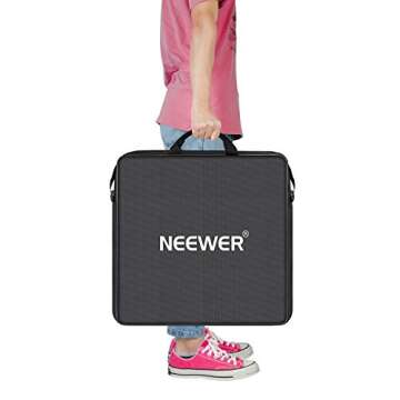 Neewer Photography Carrying Bag Protective Case Compatible with 18 inches Camera Ring Light - 20.47x...