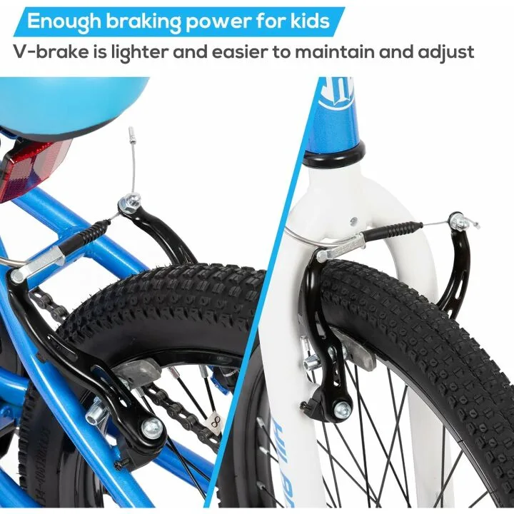 Hiland 20 Inch Kids Mountain Bike - Single Speed Design