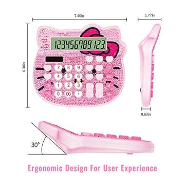 Hello Kitty Solar Calculator with Cute Design for All Ages