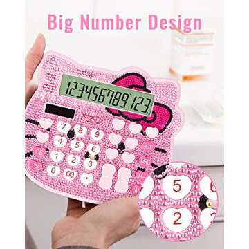 Hello Kitty Solar Calculator with Cute Design for All Ages