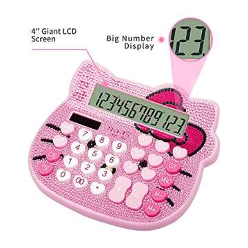 Hello Kitty Solar Calculator with Cute Design for All Ages