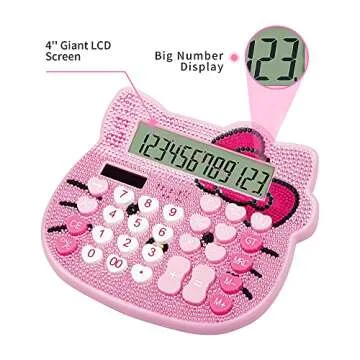 Hello Kitty Solar Calculator with Cute Design for All Ages