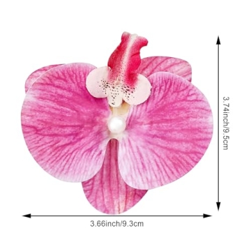 6 Pack Hawaiian Butterfly Hair Clips for Women