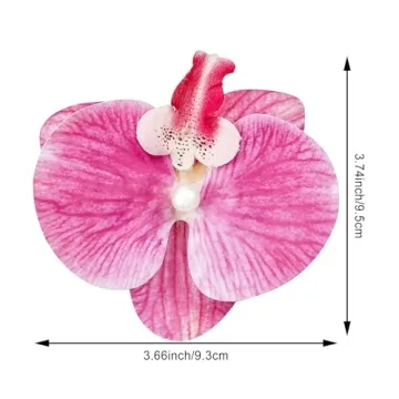 6 Pack Hawaiian Butterfly Hair Clips for Women