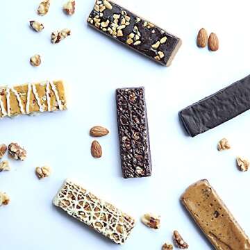 FitJoy Protein Bars Low Carb Low Sugar, Gluten Free High Protein Snacks