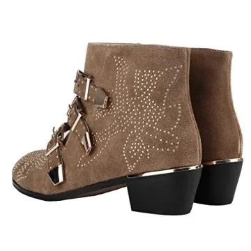 Stylish Arqa Women's Studded Ankle Boots for Everyday Fashion