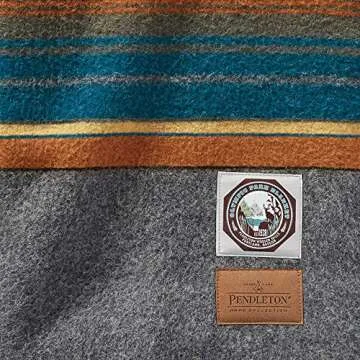 PENDLETON, National Parks Blanket, Olympic Grey, Queen