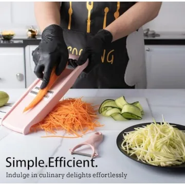 NACOLUS 5-in-1 Mandoline Slicer for Effortless Vegetable Prep