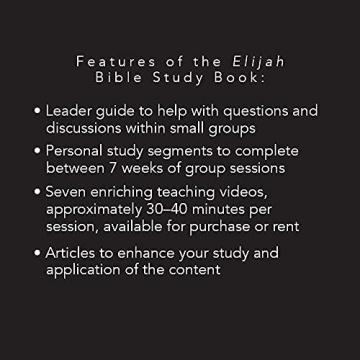 Elijah: Faith and Fire - A Deep Bible Study Resource