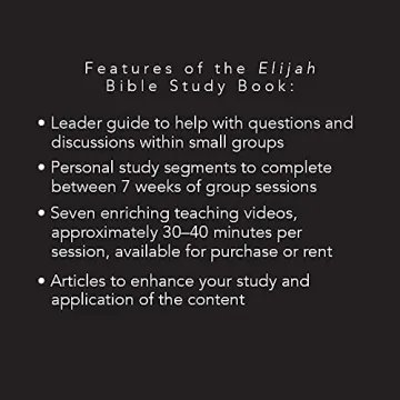 Elijah: Faith and Fire - A Deep Bible Study Resource
