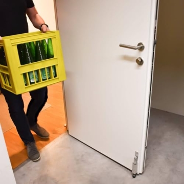 Kickdown Door Stop - Heavy Duty Foot Operated Door Holder