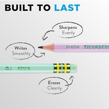 Ticonderoga Pastel Pencils for Bright Creativity