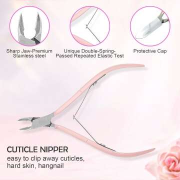 Professional Makartt Cuticle Trimmer & Pusher Set