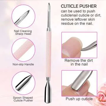Professional Makartt Cuticle Trimmer & Pusher Set