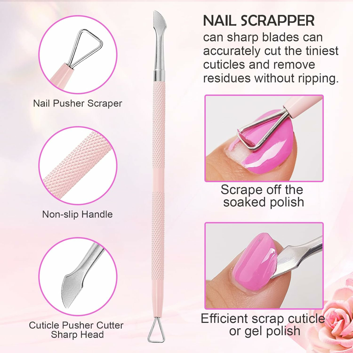 Professional Makartt Cuticle Trimmer & Pusher Set