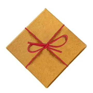 K-Kraft Red Stretch Loops for Effortless Gift-Wrapping