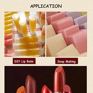 TooGet Carnauba Wax Flakes, Natural Multipurpose Wax Bulk for Craft DIY, Candle Making, Wood Polishing - 8 OZ