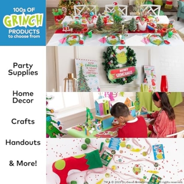 Color Your Own Dr. Seuss Grinch Headbands - 12 Pack