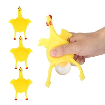 Funny Squishy Chicken Toy for Stress Relief and Fun