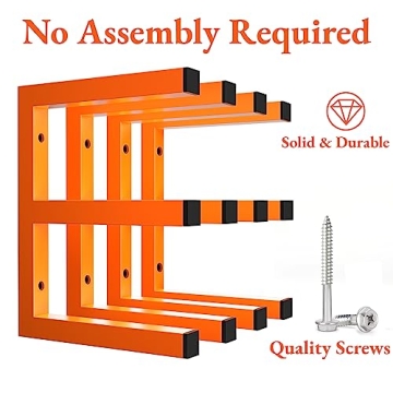 Heavy Duty Wood Storage Rack - Organize Your Space Effortlessly