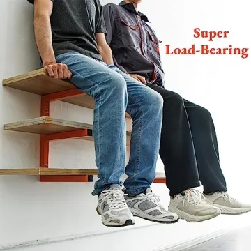 Heavy Duty Wood Storage Rack - Organize Your Space Effortlessly