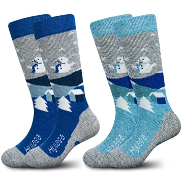 Hylaea Merino Wool Ski Socks for Cozy Winter Adventures