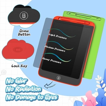 SOOOO LCD Writing Tablet for Kids - 10 Inch Colorful Doodle Board