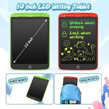 SOOOO LCD Writing Tablet for Kids - 10 Inch Colorful Doodle Board