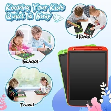 SOOOO LCD Writing Tablet for Kids - 10 Inch Colorful Doodle Board