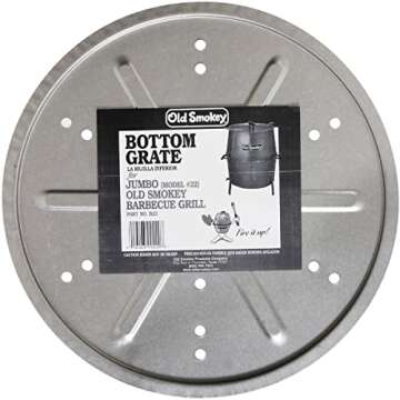 Old Smokey #22 Replacement Bottom Grate