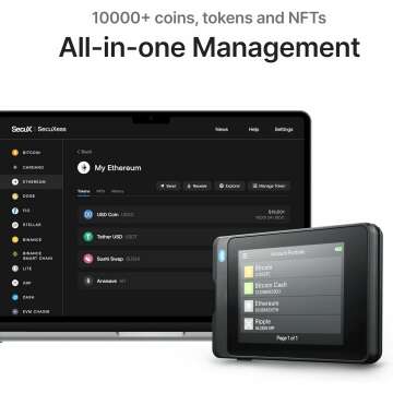 SecuX W20: Intuitive Touchscreen Crypto Wallet