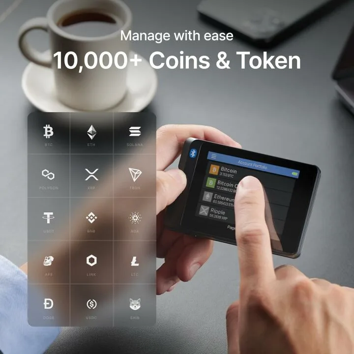 SecuX W20: Intuitive Touchscreen Crypto Wallet