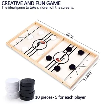 Nutty Toys Sling Puck Game XL - Fun for Everyone!