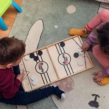 Nutty Toys Sling Puck Game XL - Fun for Everyone!