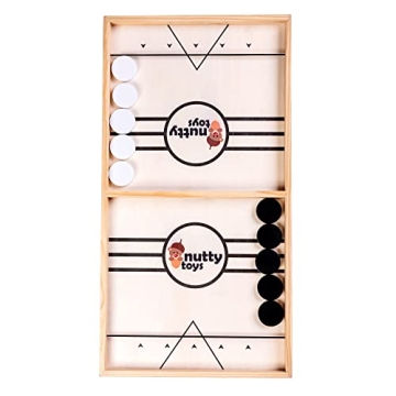 Nutty Toys Sling Puck Game XL - Fun for Everyone!