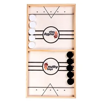 Nutty Toys Sling Puck Game XL - Fun for Everyone!