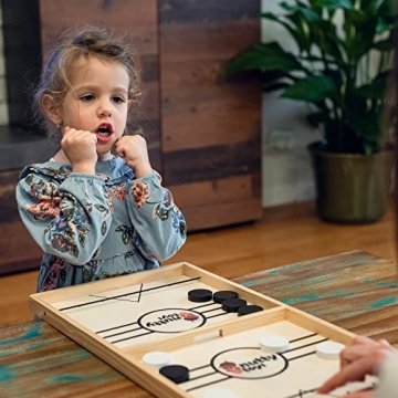 Nutty Toys Sling Puck Game XL - Fun for Everyone!