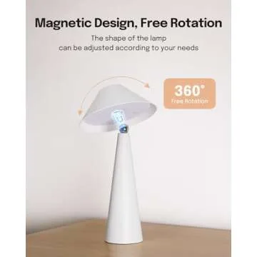 Lalavon Magnetic Cordless Lamp for Home & Gifts